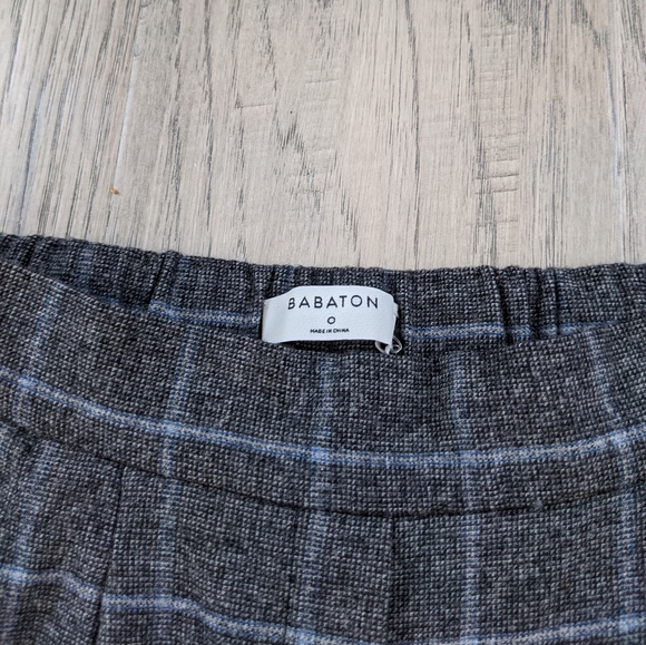Babaton Atelier Plaid Wool Cashmere Blend Pant - Picture 7 of 8